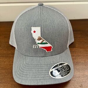 Travis Mathew California Gray Mesh Adjustable Men’s Hat New With Tags!